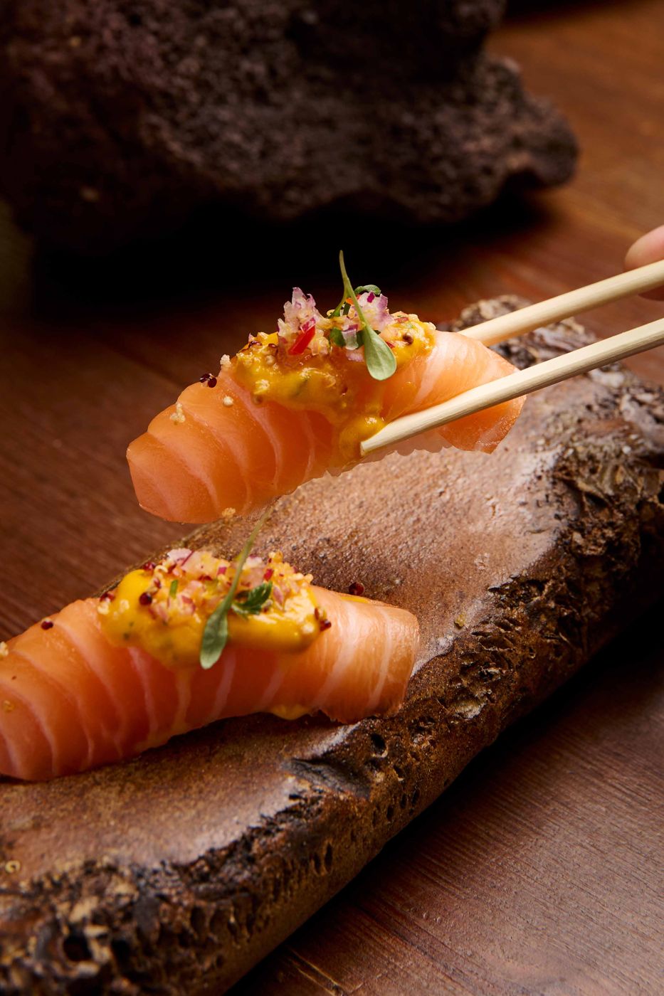 Nigiri de Salmón
